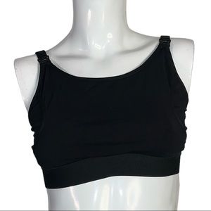 🤑 4/$24 Hands Free Breast Pumping Black Feeding Nursing Bra